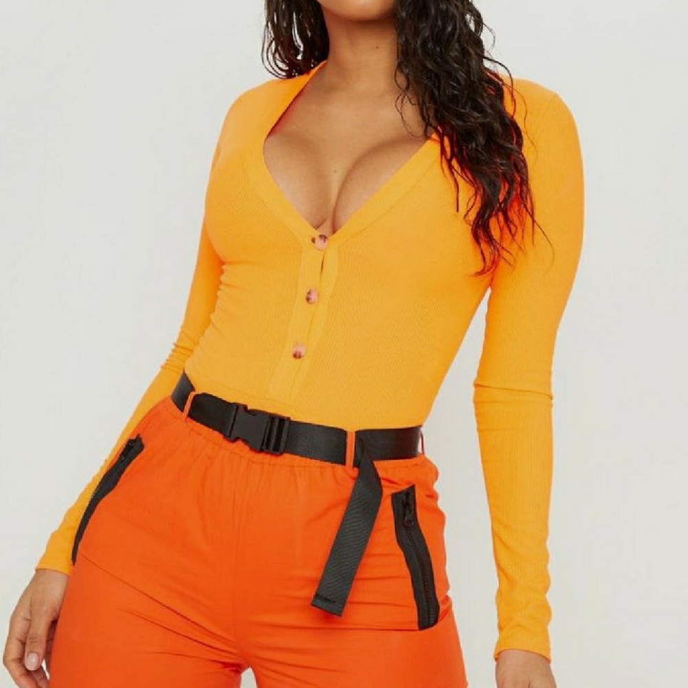 NEW! Ribbed Knit Bodysuit